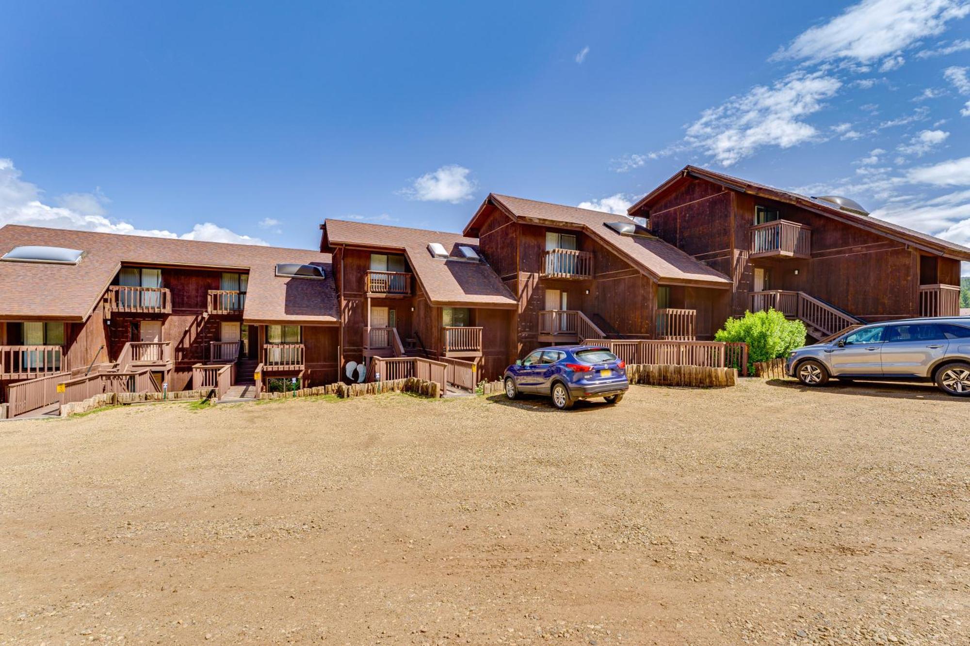 Angel Fire Mountain Condo Steps To Ski Resort! Esterno foto