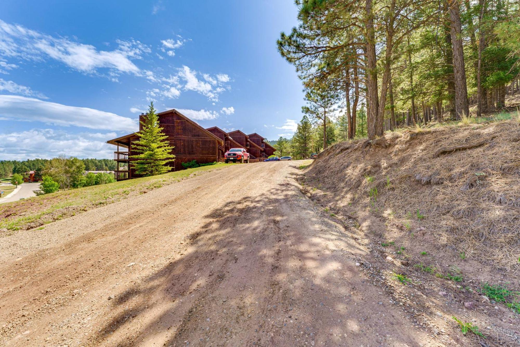 Angel Fire Mountain Condo Steps To Ski Resort! Esterno foto